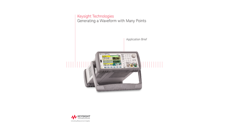 Generating a Waveform with Many Waveform Points